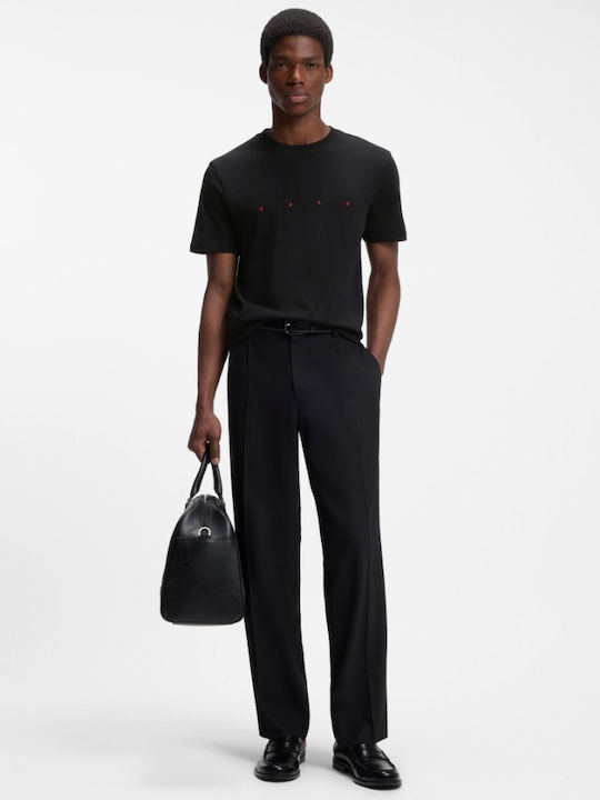 Hugo Kurzarm T-Shirt Schwarz