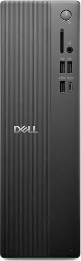Dell Pro Slim Essential QVS1260 Настолен компютър (i5-14400/16GB DDR5/512GB SSD/W10 Pro) с Клавиатура (BG)