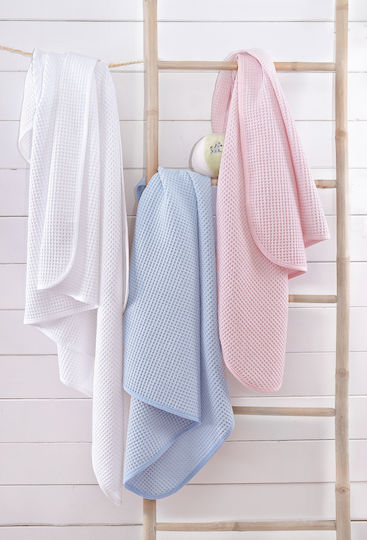 Rythmos Blanket Cot Sweety Waffle White 110x140cm
