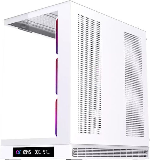Xigmatek Gaming Midi Tower Компютърна кутия със Страничен прозорец Бяла