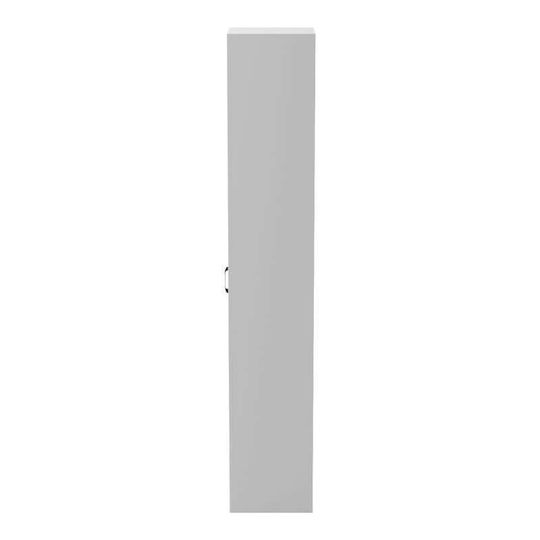 Pakketo Badezimmer-Säulenschrank Boden M30xB30xH180cm Weiß