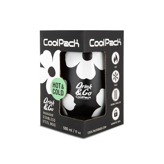 Coolpack Coolpack Edelstahl Thermosflasche 500ml Miss Flores Jasmin