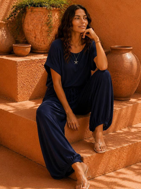 Women's Blouse Navy Blue