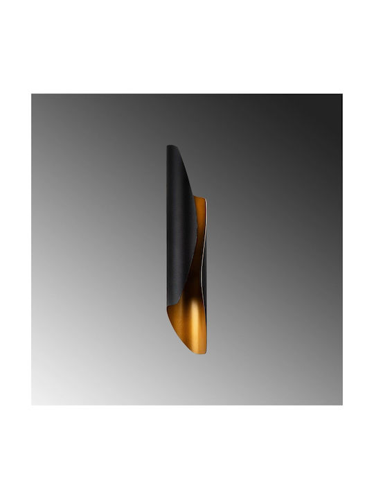 Opviq Flare Lamp Wall with Socket G9 Black 8x11x40cm