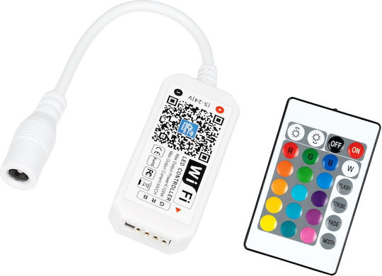 GloboStar Wireless RGBW Controller RF with Remote Control Hand Tool 73441