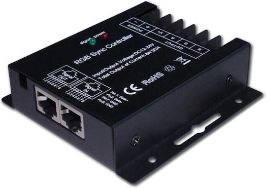 Vencore 6613-10006 RGB Controller 12-24V 216-432W RF Remote Wireless RGB RF Controller 12 Volt 216 Watt & 24 Volt 432 Watt Maximum Load 6613-10006
