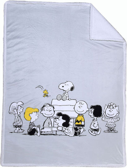 Nef-Nef Homeware Κουβέρτα Peanuts Forever Nef-Nef Homeware Κουβέρτα Peanuts Forever