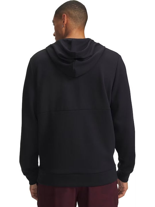Under Armour Fleece Ζακέτα Μαύρη