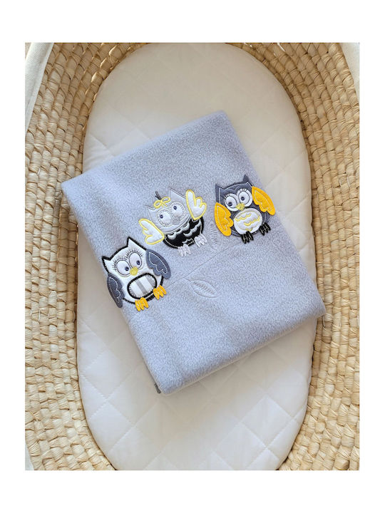 My Sweet Baby Κουβέρτα Fleece Γκρι