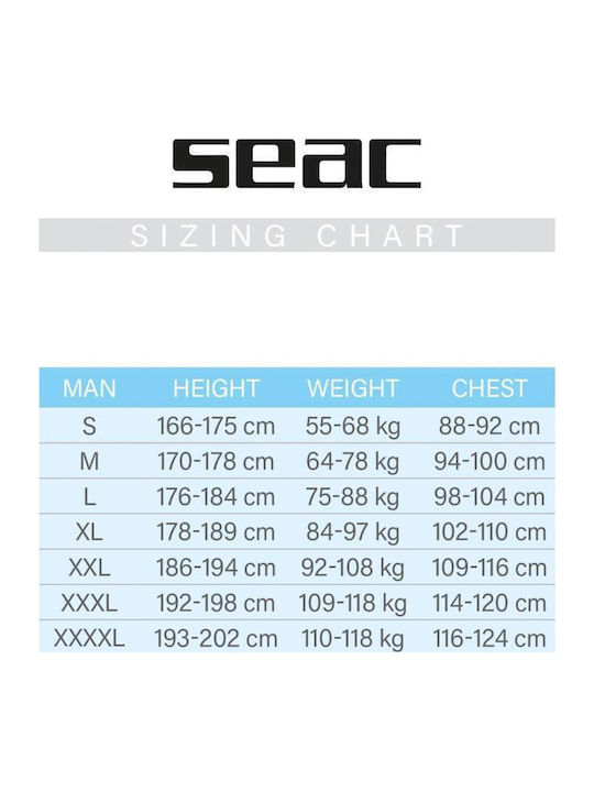 Seac Salopetă de scufundare 1.5mm