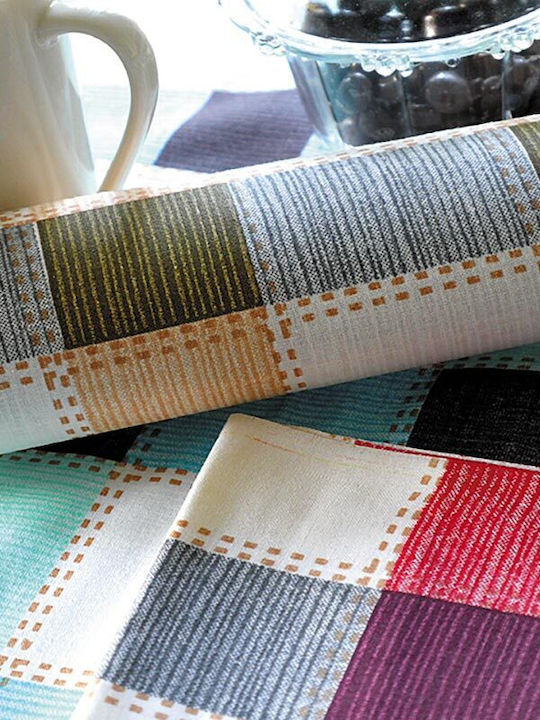 Sunshine Tablecloth 5452 Blue 140x140cm