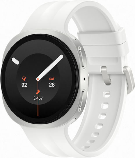 Samsung Galaxy Watch 9 LTE Алуминий 40mm Водоустойчив с eSIM и Пулсомер (Крем)