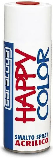 Saratoga Spray Paint Happy Metallized with Metallic Effect Ducat Gold 400ml