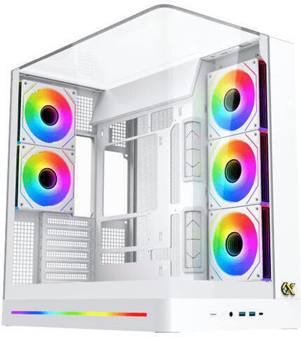 Xigmatek Pano Ii Midi Tower Компютърна кутия Бяла