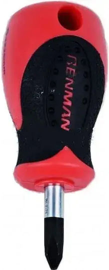 Benman Dwarf Screwdriver Cross Size PH2x38mm