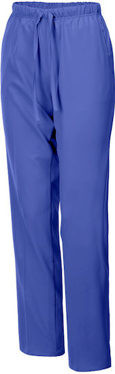 Velilla Persian Blue Medical Nursing Scrub Trousers Microfibers 100% Pe