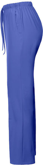 Velilla Persian Blue Medical Nursing Scrub Trousers Microfibers 100% Pe