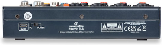 Soundsation MioMix 7LS SND00375 Analog Mixer 7.0 Channels / 1 XLR Input