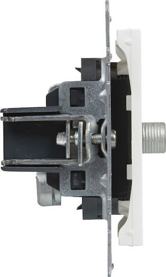Legrand TV- und Satellitenbuchse Terminal in Weiß Farbe 721163