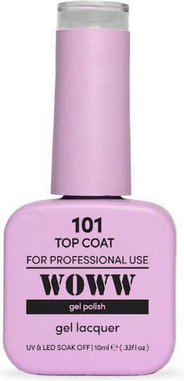 Woww Cosmetics Deckschicht für Gel-Nagellacke 10ml