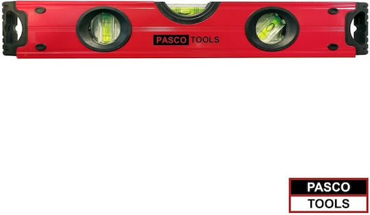 Pasco 775710 Aluminum Spirit Level Magnetic 100cm with 3 Gauges