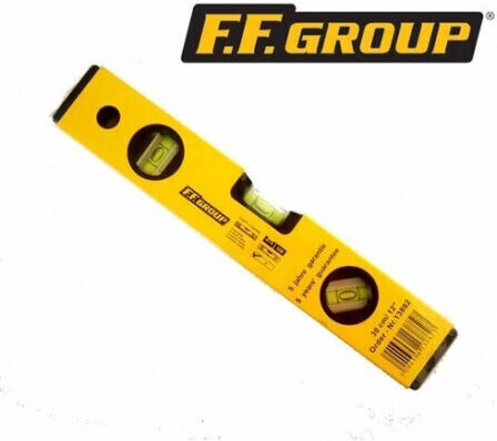 FFG 13882 Spirit Level Aluminum 30cm with 3 Eyes