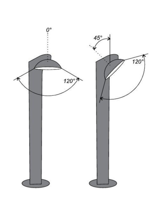 Außenstehlampe Kölne LED Außenbereich 6W IP54