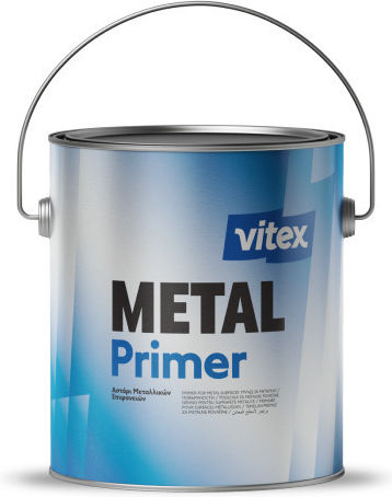 Vitex Metal Primer Grundierung Lösungsmittel-Metallgrundierung Grau Geeignet für Metall 5Es