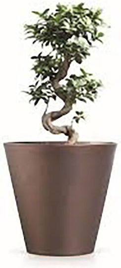 Marhome Tubus Topf Metallisch 30x30x28cm.