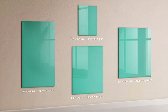 Магнитна Табла Тюркоаз Един Магнит 60x120