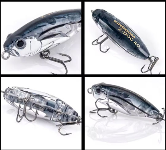 Kingdom Artificial Bait 4cm/3.2gr Sargo Set 3pcs