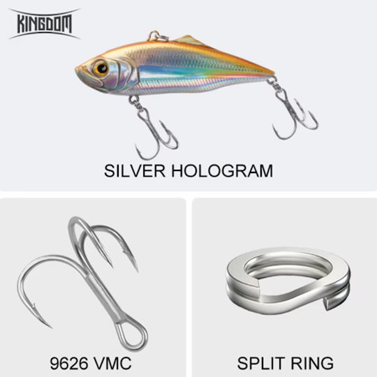 Kingdom Vibrate Floating Künstliche Köder 6cm/10,9g 001
