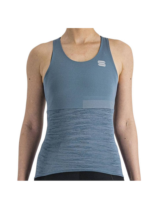 Sportful Damen Ärmelloses Fahrradtrikot Blau