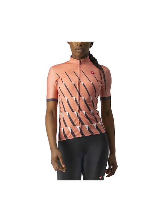 Castelli Castelli Women's Short Sleeves Cycling Jersey Pink