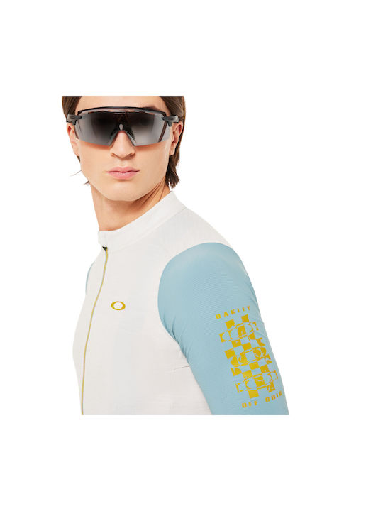Oakley Tricou De Ciclism Pentru Bărbați Cu Mâneci Scurte Bej