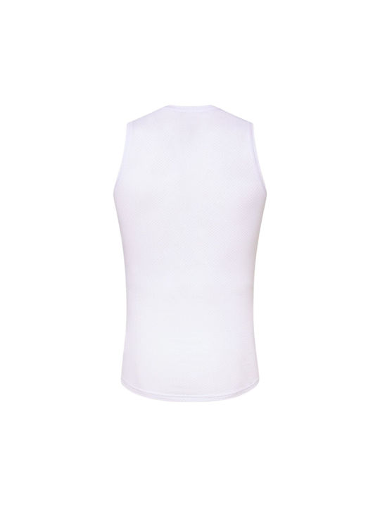 Oakley Tricou Fără Mâneci Pentru Bărbați De Ciclism Road Alb