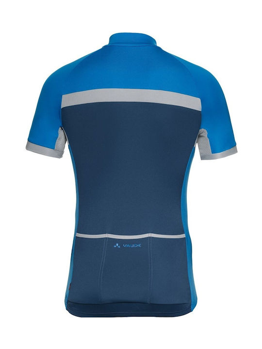 Vaude Tricou de Ciclism Pentru Bărbați Cu Mâneci Scurte Albastru