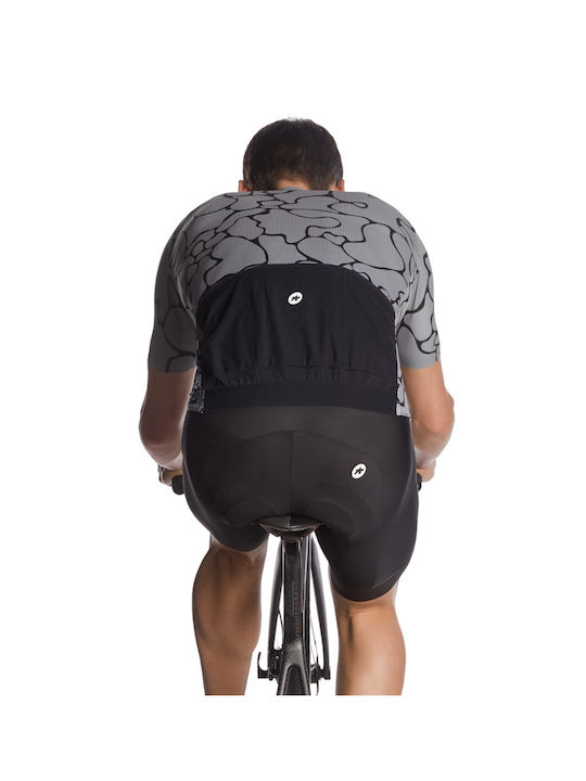 Assos Tricou De Ciclism Pentru Bărbați Cu Mâneci Scurte Gri