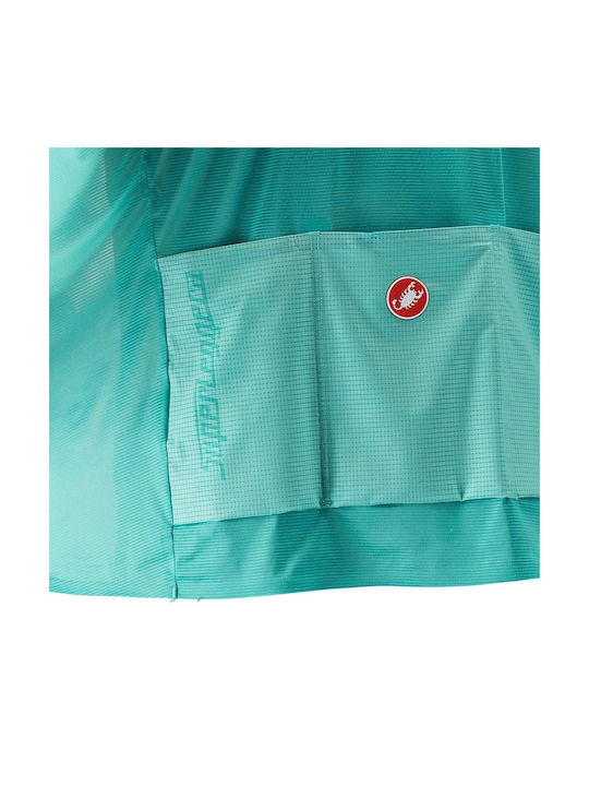 Castelli Tricou De Ciclism Pentru Bărbați Cu Mâneci Scurte Verde