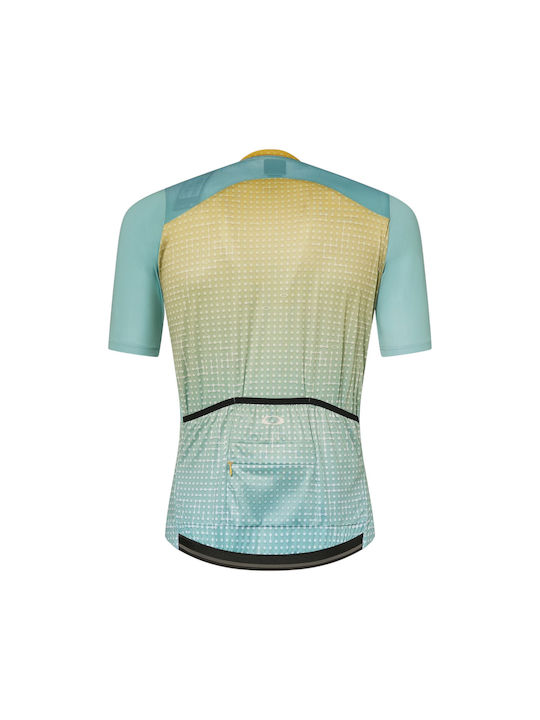 Oakley Men's Short Sleeve Cycling Jersey Light Blue