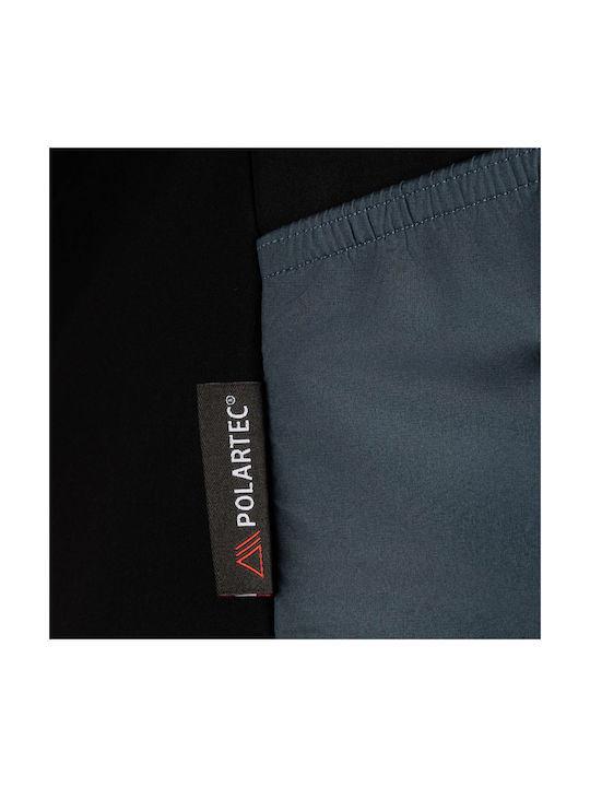 Santini Tricou De Ciclism Pentru Bărbați Mânecă Lungă Drum Negru