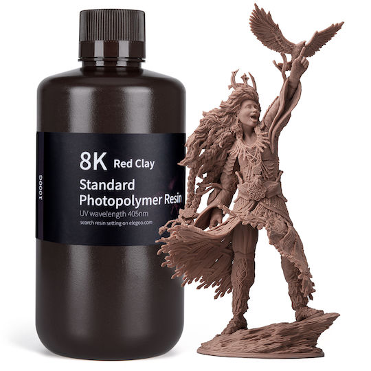 Elegoo Resin για 3D Printer Διάφανο 1kg