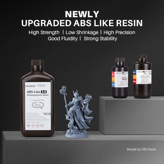 Elegoo Resin για 3D Printer Μπεζ 1kg