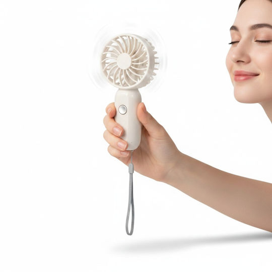 V-store Ventilator De Mână USB Bej 6973062432695