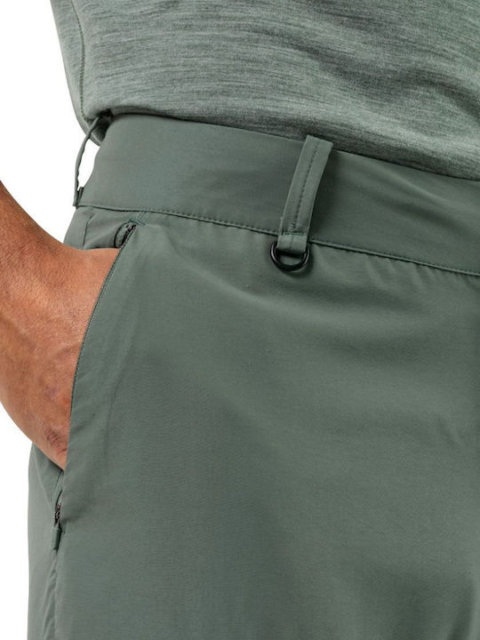 Jack Wolfskin Pantaloni Lungi de Drumeție Pentru Bărbați Verzi