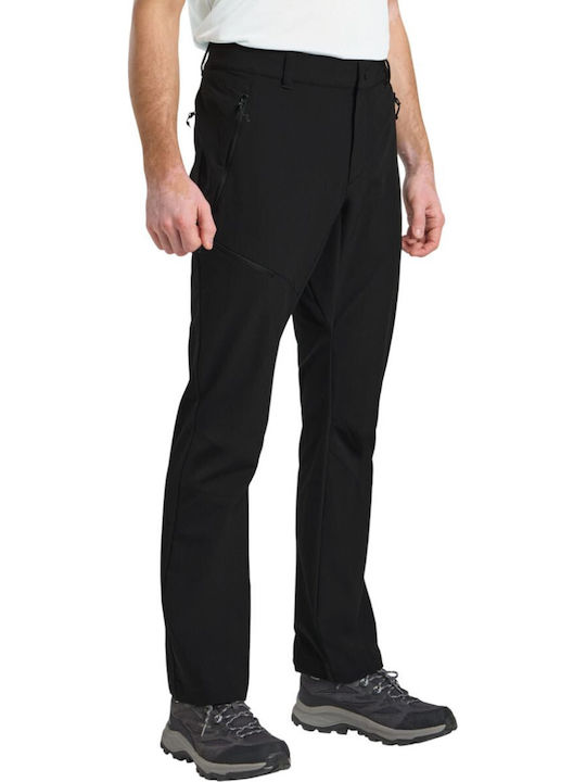 Jack Wolfskin Pantaloni Lungi de Drumeție Pentru Bărbați Negru