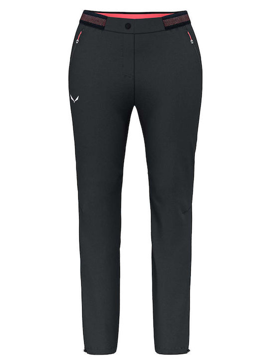 Salewa Durastretch Pantaloni lungi de drumeție pentru femei Negru