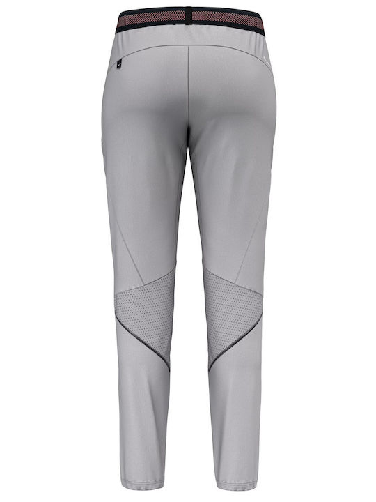 Salewa Durastretch Pantaloni Lung De Drumeție Gri Pentru Femei