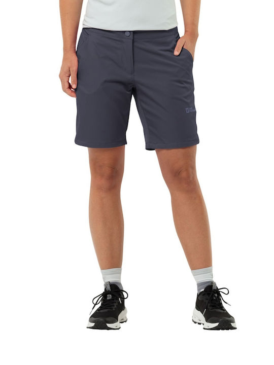 Jack Wolfskin Pantaloni Lungi De Drumeție Pentru Femei Gri