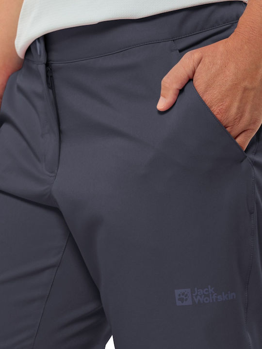 Jack Wolfskin Pantaloni Lungi De Drumeție Pentru Femei Gri